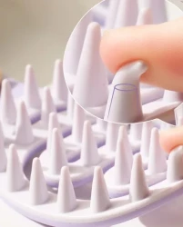 Massage Comb Soft Glue Scalp Meridian Anti-itching Cleaning