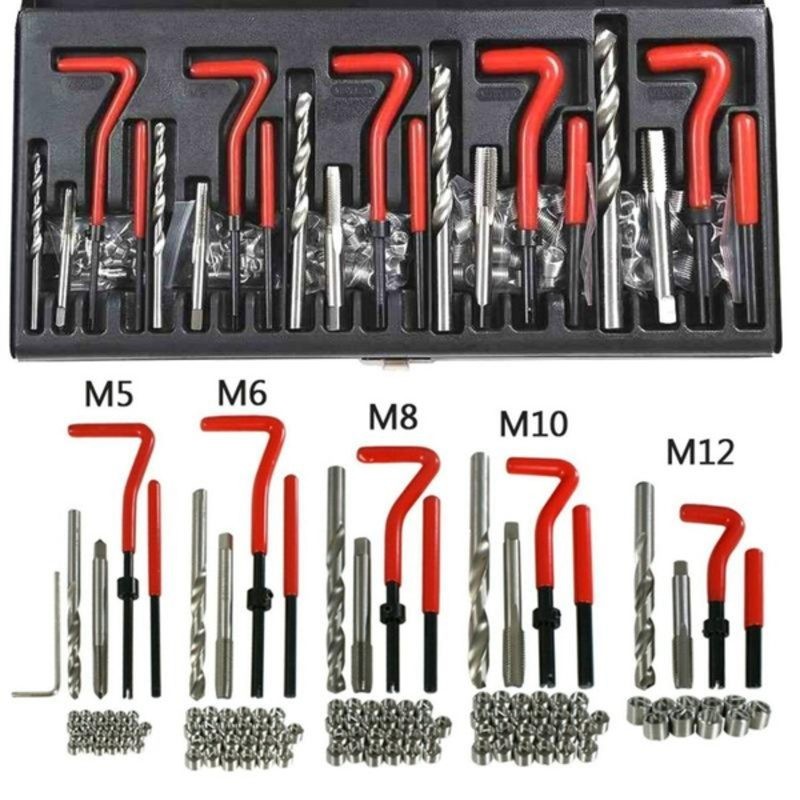 Thread Repair Kit HSS Drill Helicoil Repair Kit