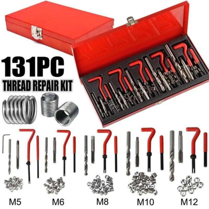 Thread Repair Kit HSS Drill Helicoil Repair Kit