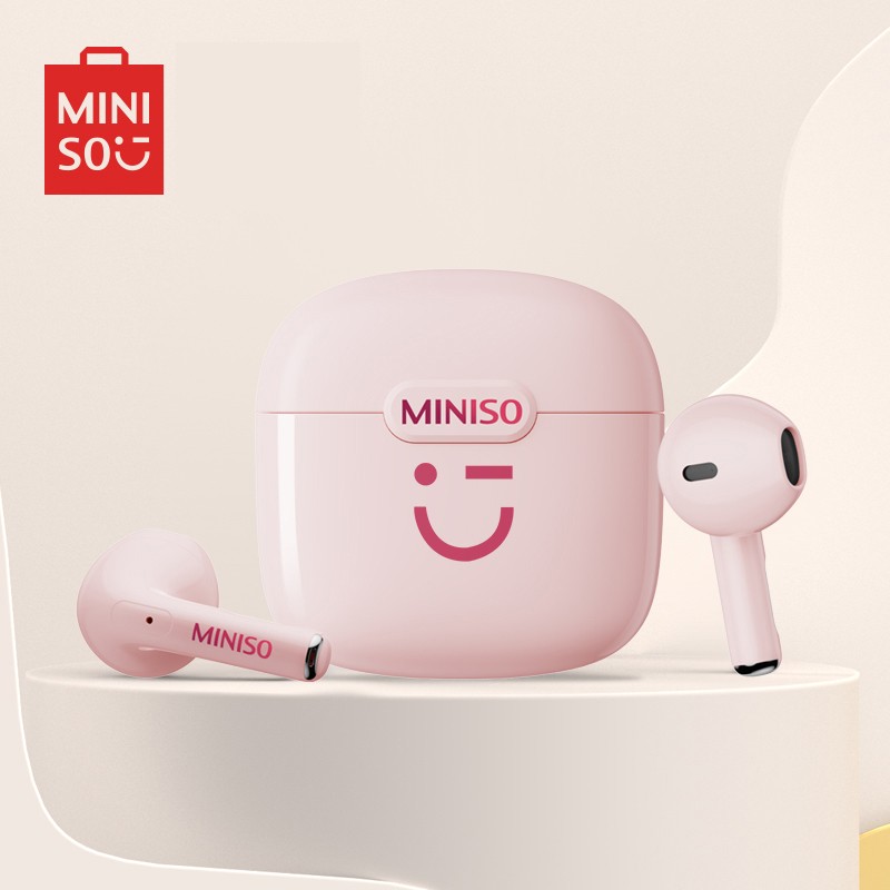 Original MINISO M06 Wireless Bluetooth V5.3 Headset  Stereo Gaming Sports Earphones, Noise Reduction Headphones with Mic
