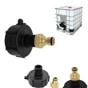 S60x6 3/4" Connector IBC Water Tank Hose Adapter