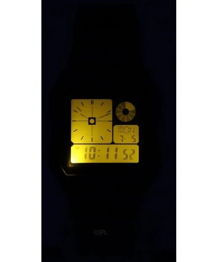 Casio POP Digital Gary Resin Strap Quartz LF-20W-8A2 Unisex Watch