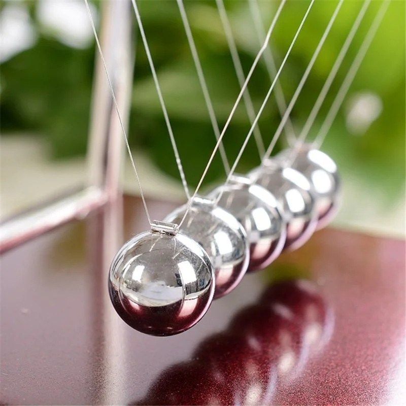 Physical Science Toy Newton Balance Pendulum  Ball Collision Energy Conservation Law Ball