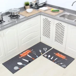 Household Water-absorbent And Oil-proof Anti-slip Mat Bath And Bathroom Foot Mat