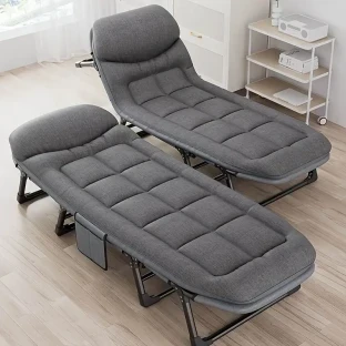 Portable Folding Bed â Aluminum Frame, Adult Size