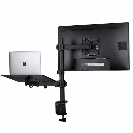 Notebook Stand Multi-function Dual Screen Monitor Stand Computer Keyboard Bracket