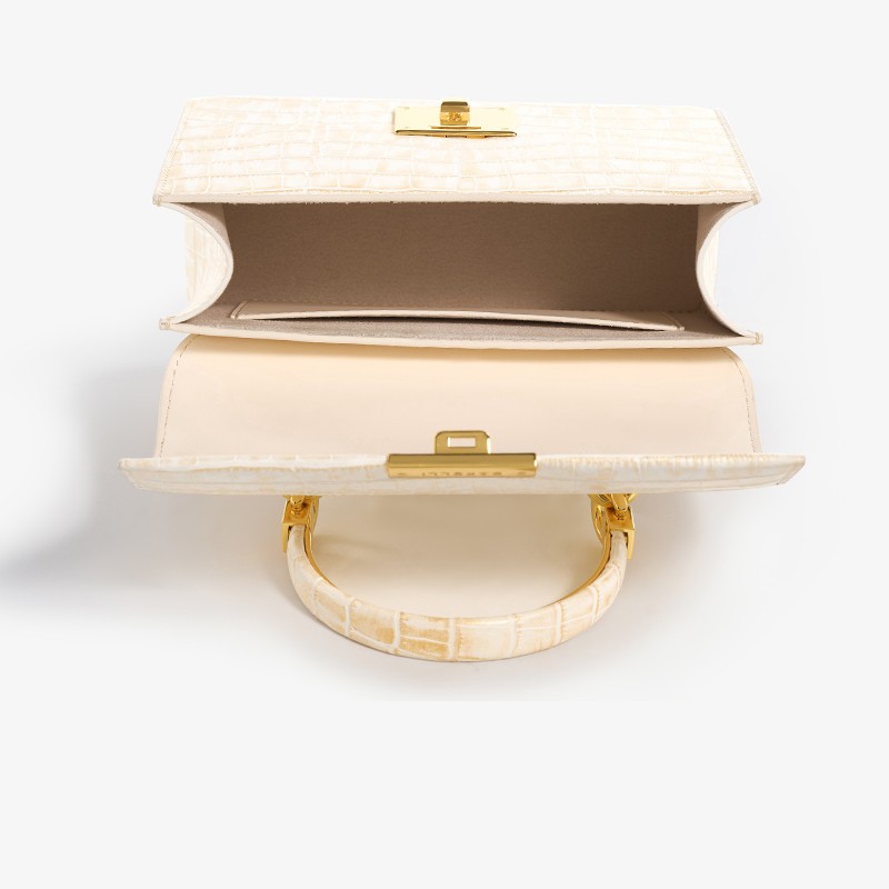 Small Design Pattern Leather Bag Light Luxury Shoulder