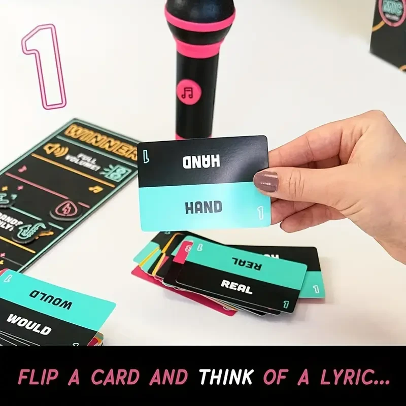 Grab the Microphone Family Karaoke Party Game