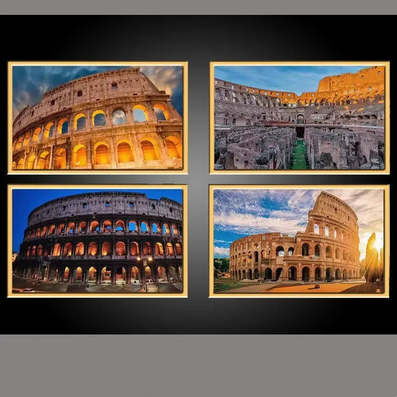 Assembled Building Blocks For Circular Theater Buildings