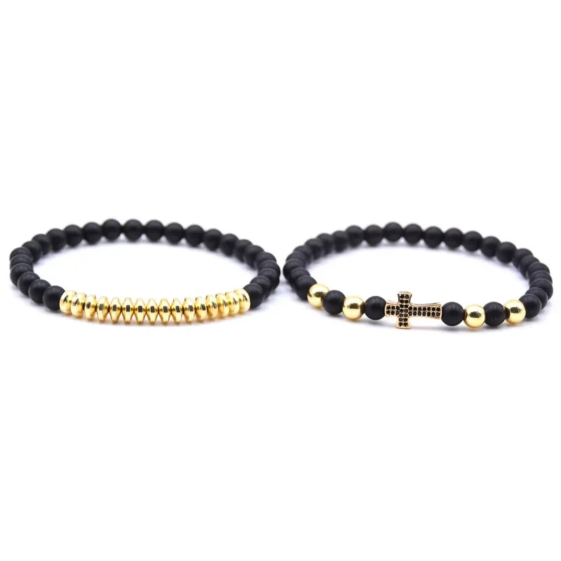 Cross Elastic Bracelet