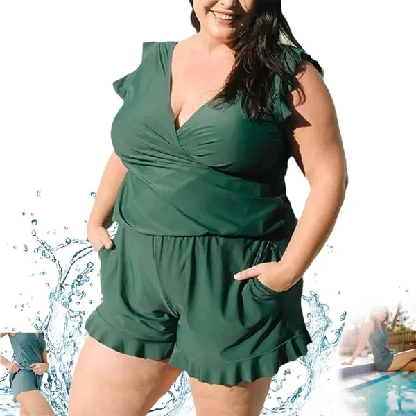 👙Swim Romper Built-in Bra (For All Girls!)
