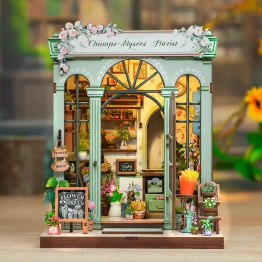 Mini House Kit Wooden Book