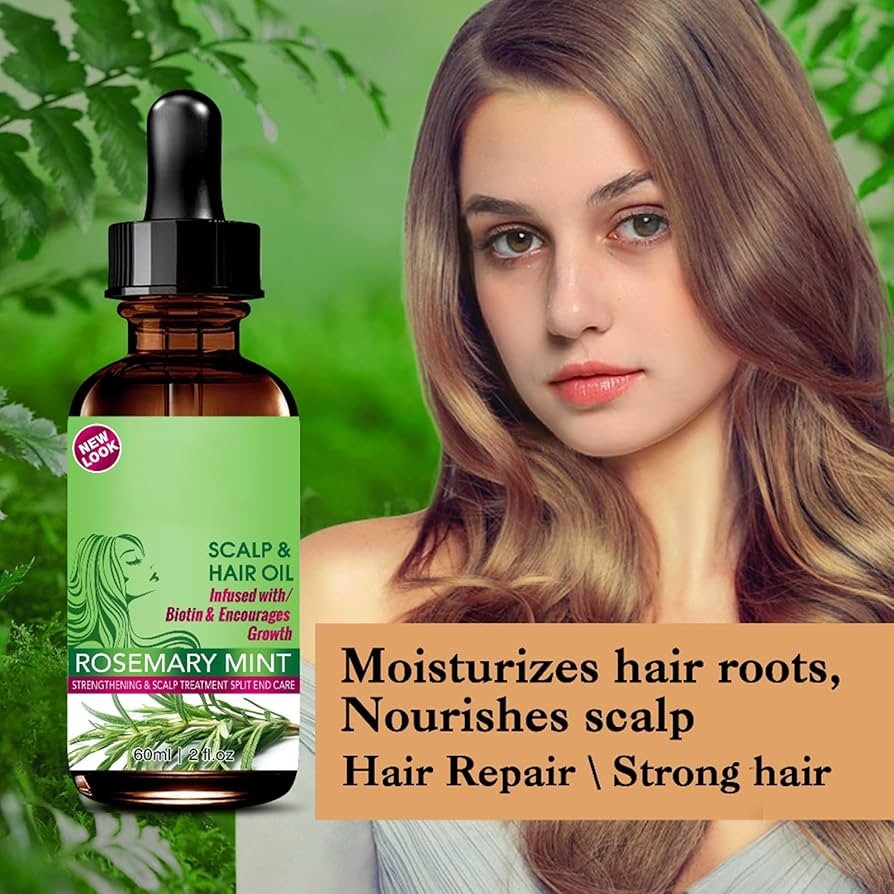 Rosemary Hair Oil Nourishes The Scalp