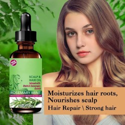 Rosemary Hair Oil Nourishes The Scalp