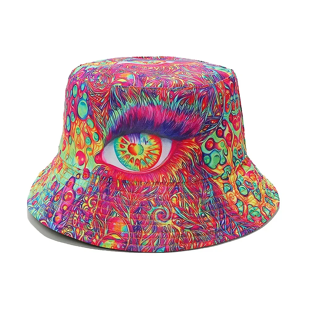 Hip Hop Beach Traveling-cap Three-dimensional Eyes Fisherman Hat