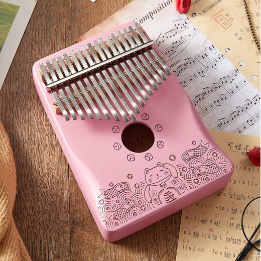 17-tone thumb piano