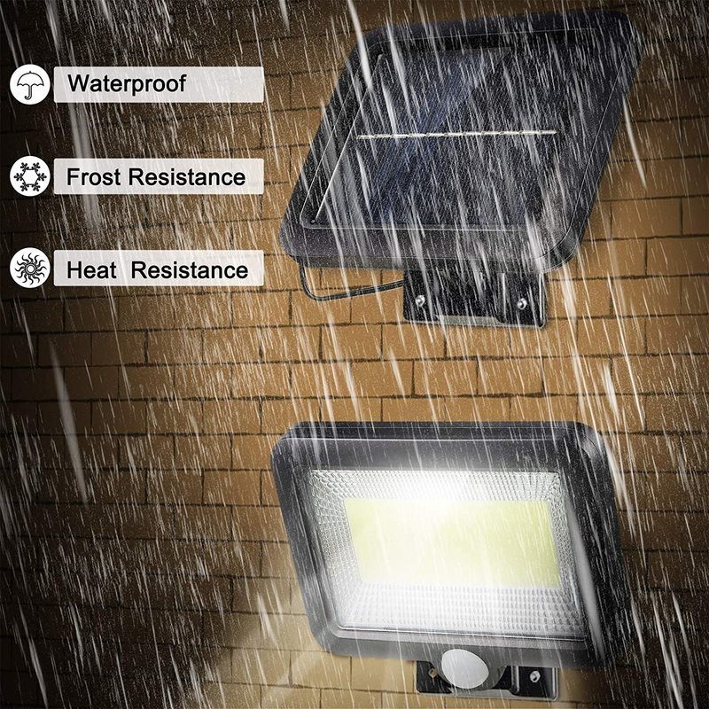 Outdoor Solar Lights Motion Flood Light 100 LED