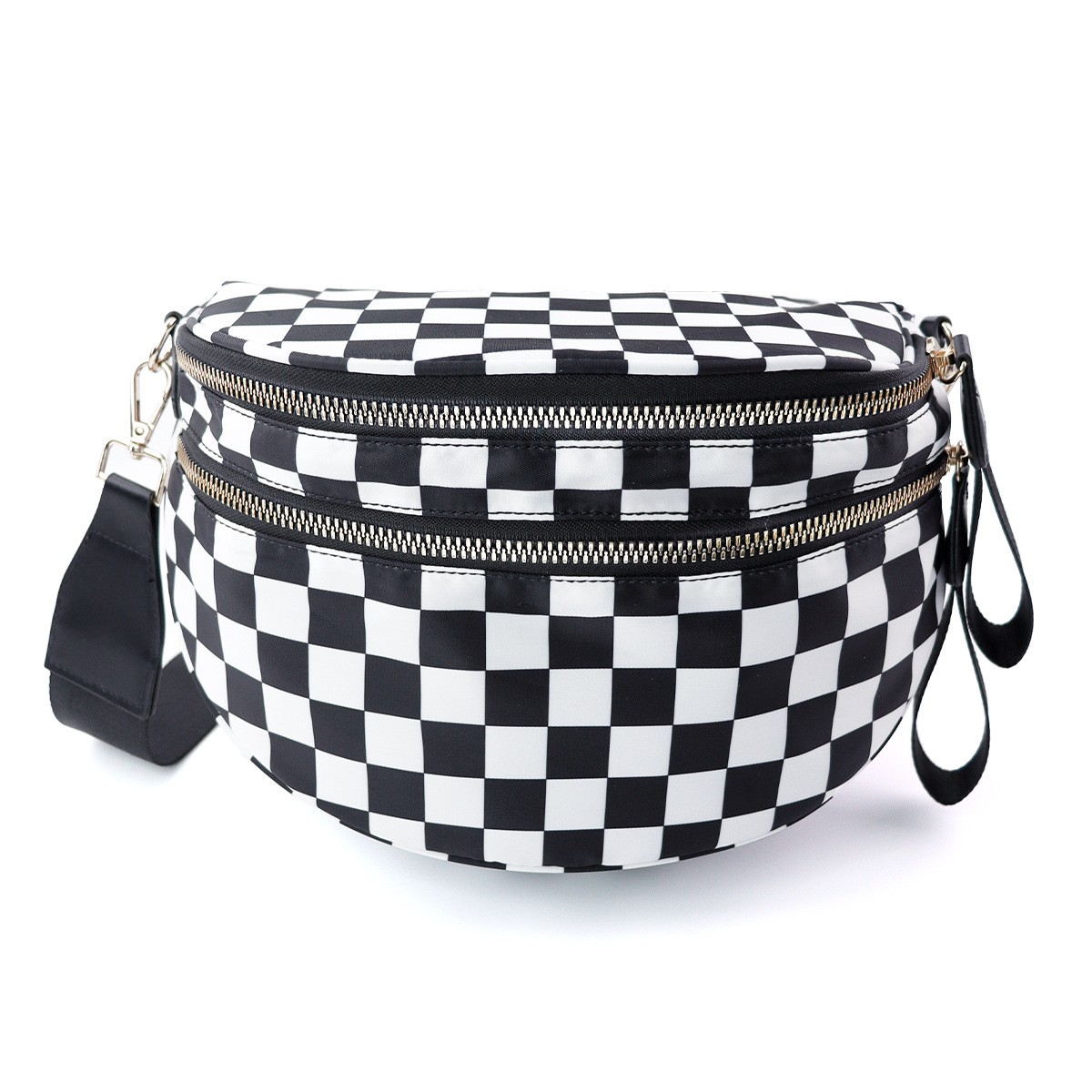 ashionable All-match Oxford Cloth Large Capacity Waist Bag