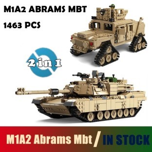 New 10000 tank toy Children's Wisdom To Assemble Children's Military Building Blocks 2 Kinds Of Modeling