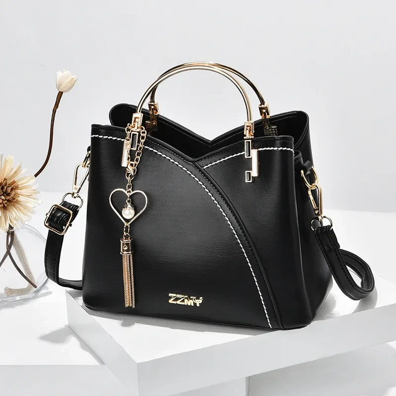 Color Block Handbag For Women