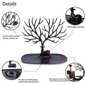 Jewellery Stand Organiser Ring Earring Necklace Holder Set