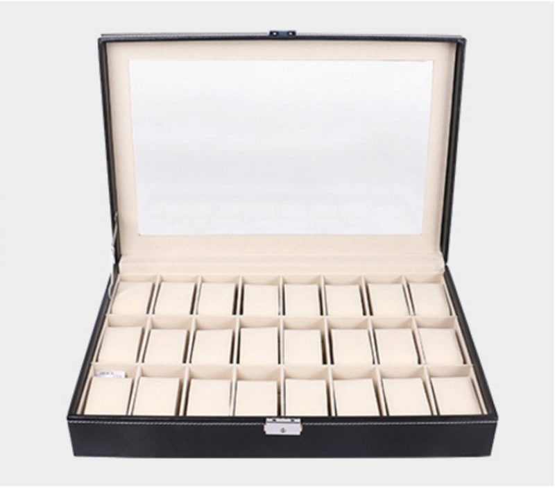 Watch Display Box 24 Slots
