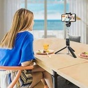 Bluetooth Selfie Stick Tripod Mobile Phone Tripod