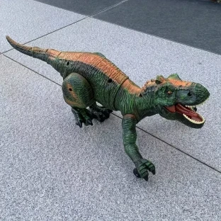 Remote Control Tyrannosaurus Rex Dinosaur Toy – Glowing Spray