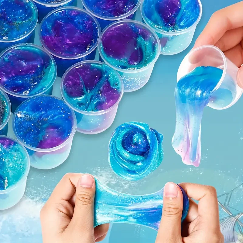 Set Of 20 Galaxy Slime Party Favor - Super Soft