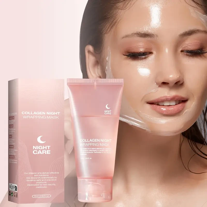 Buy 1 Get 1 Free: Collagen Night Graping Mask with Niacinamide & Hyaluronic Acid