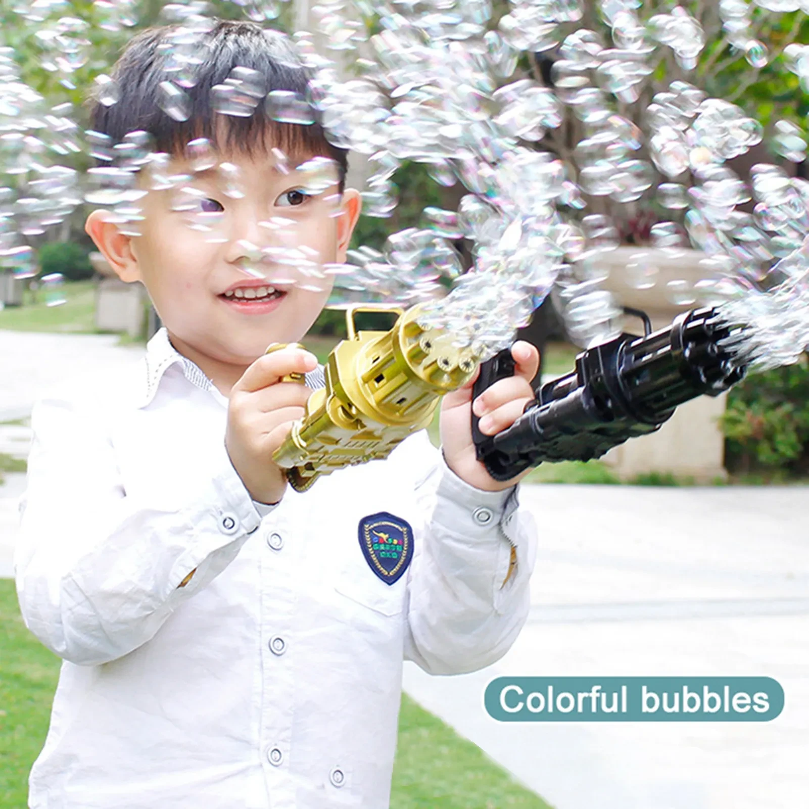 Kids Toy Bath Toys Bubble Gum Machine Toys For Kids Plastic Machine Gun Toy