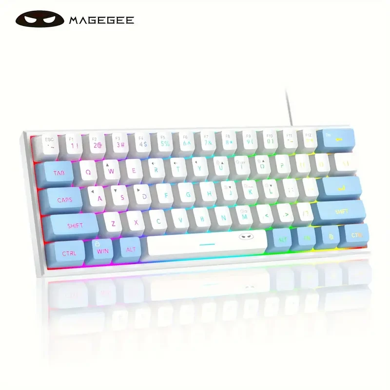 MageGee TS91 Mini 60% Compact Gaming Keyboard