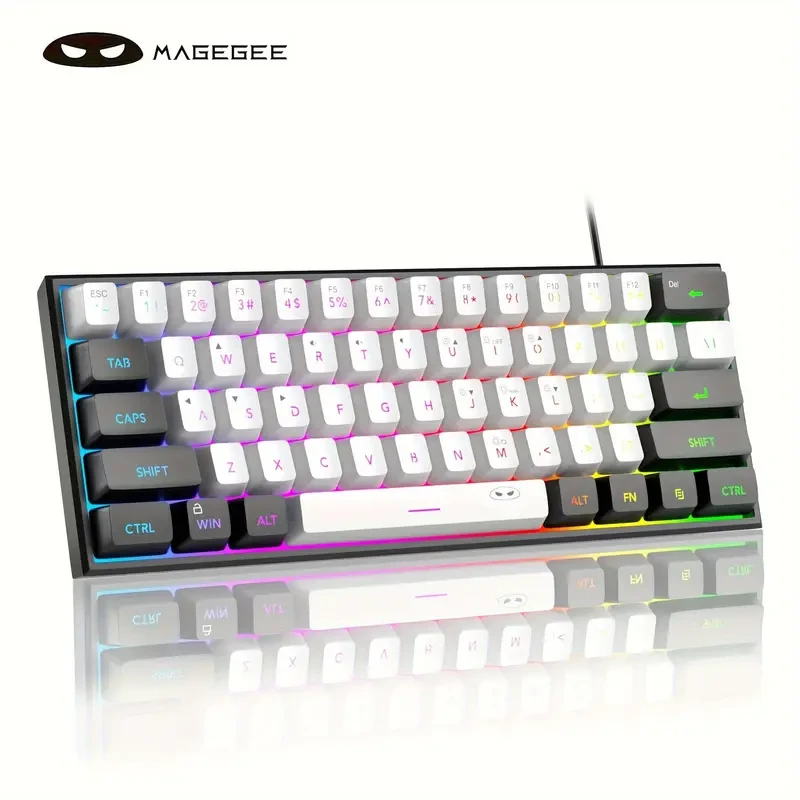 MageGee TS91 Mini 60% Compact Gaming Keyboard