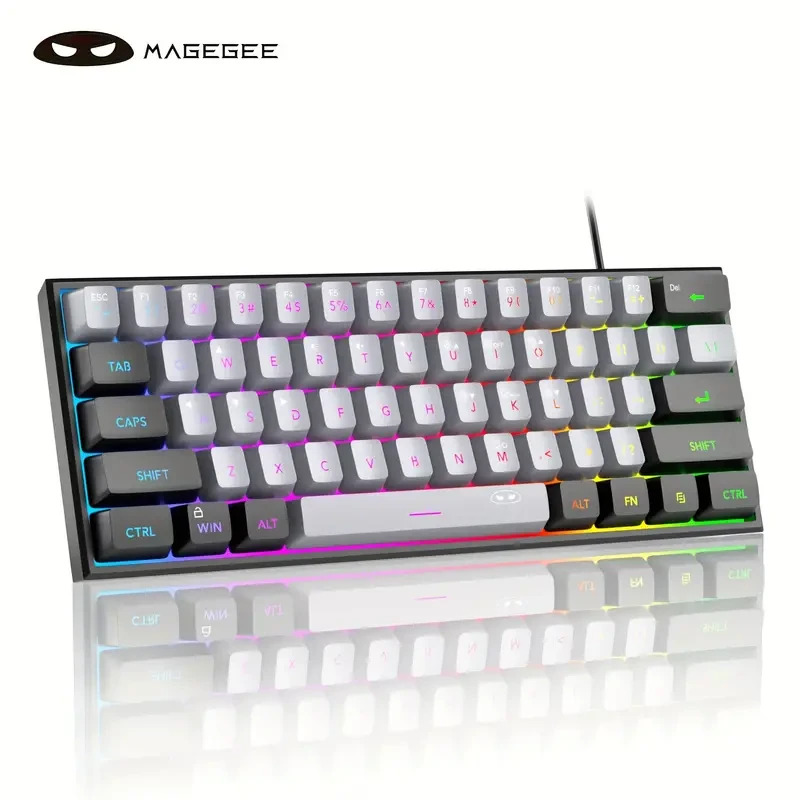 MageGee TS91 Mini 60% Compact Gaming Keyboard