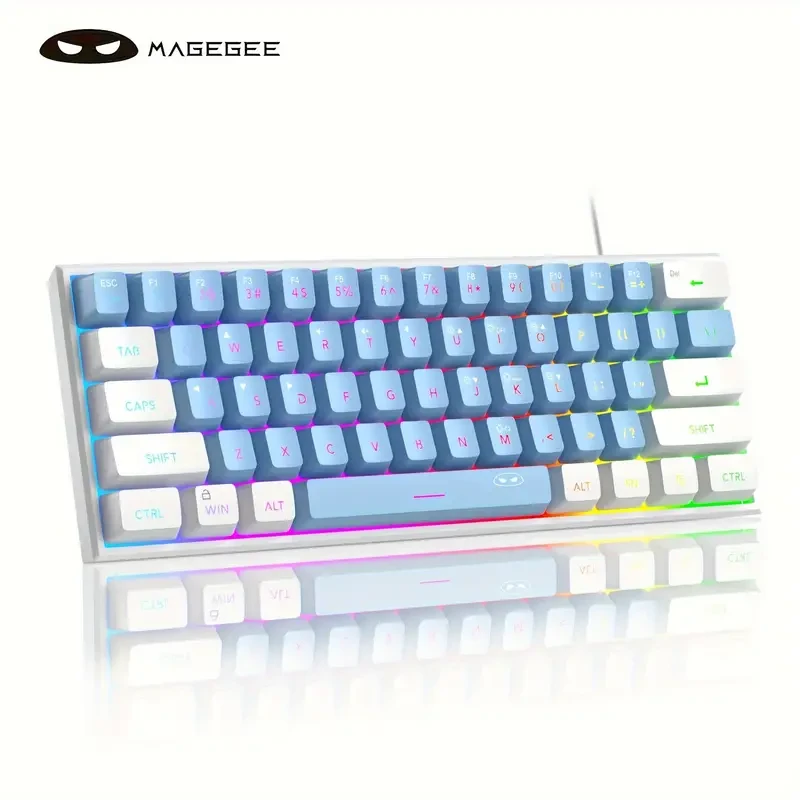 MageGee TS91 Mini 60% Compact Gaming Keyboard
