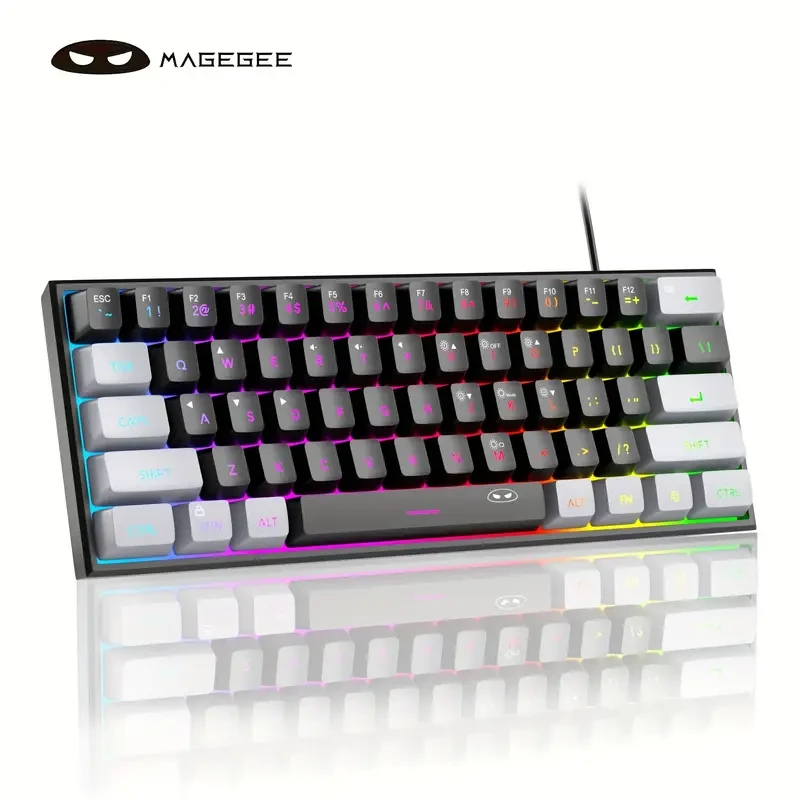 MageGee TS91 Mini 60% Compact Gaming Keyboard