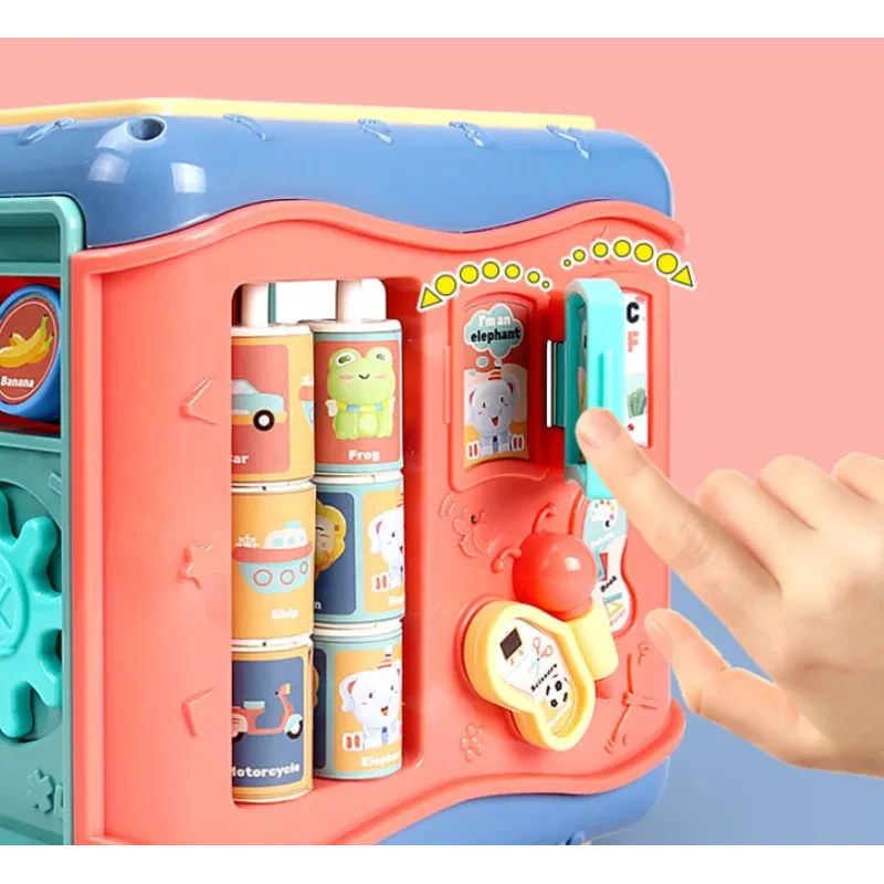 Six-Sided Box Of Baby Toys