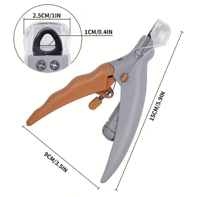 LED Pet Nail Clipper for Safe Dog and Cat Paw Grooming