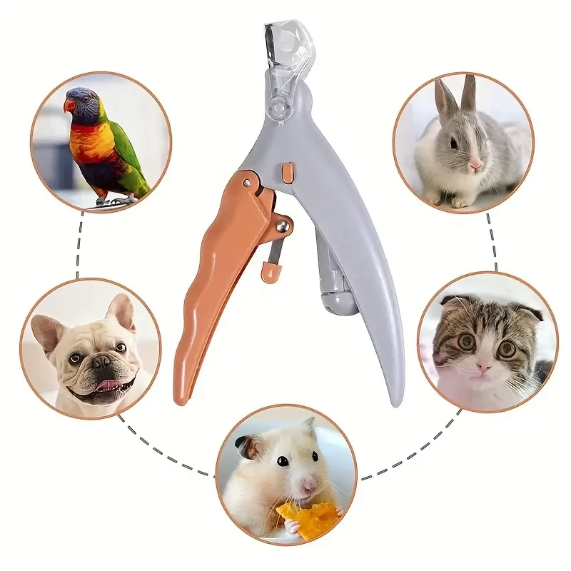 LED Pet Nail Clipper for Safe Dog and Cat Paw Grooming