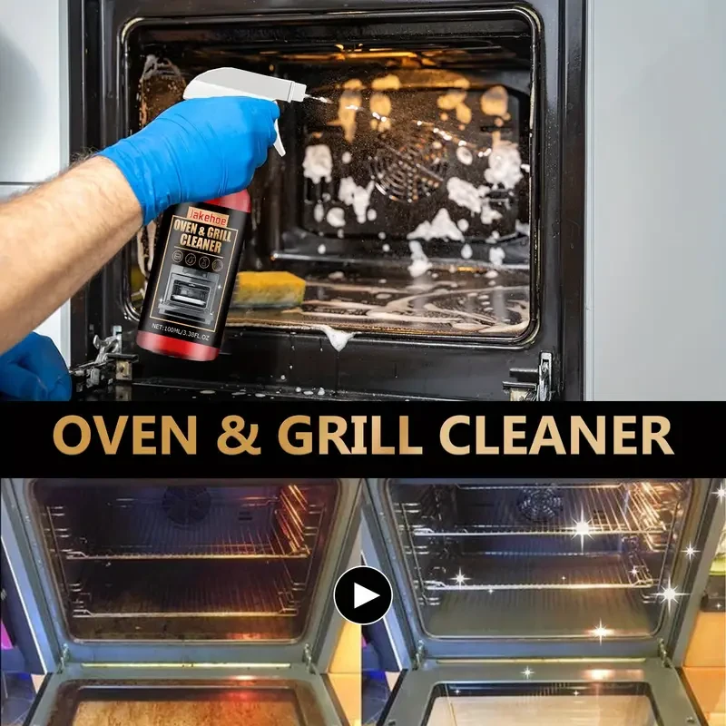 3.38oz Stovetop & Oven Foam Cleaner - Stain Remover & Degreaser