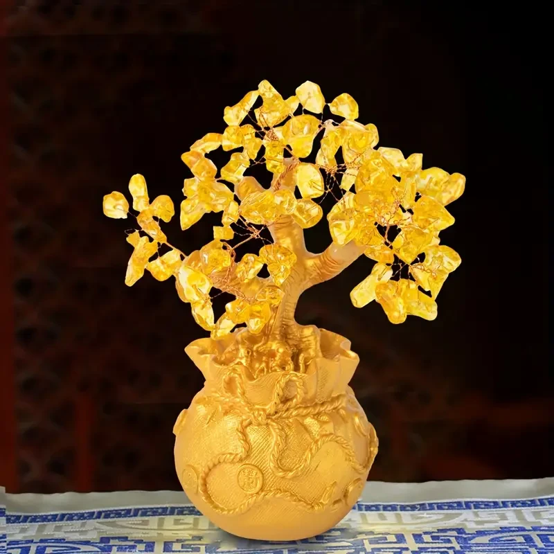 1pc Natural Crystal Lucky Tree