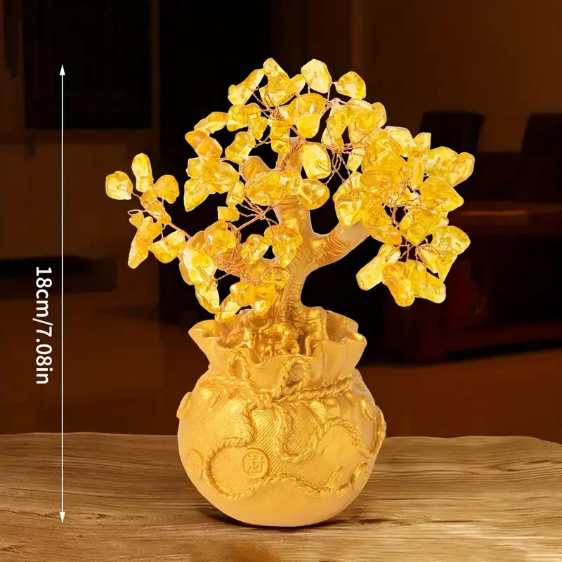 1pc Natural Crystal Lucky Tree