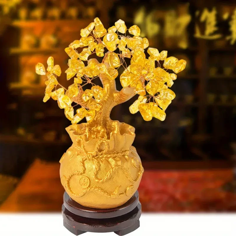 1pc Natural Crystal Lucky Tree