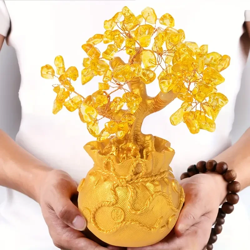 1pc Natural Crystal Lucky Tree