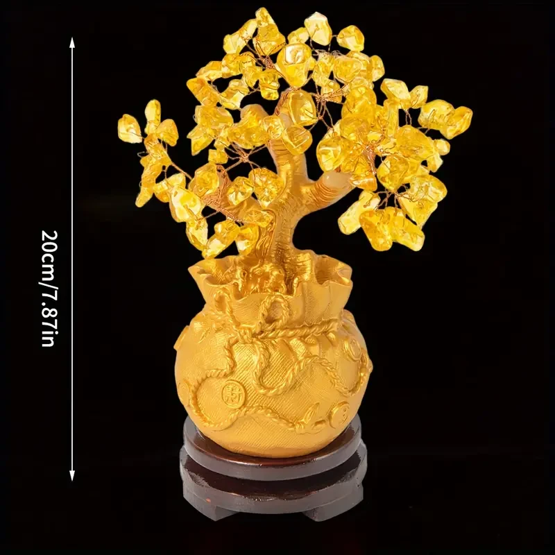 1pc Natural Crystal Lucky Tree