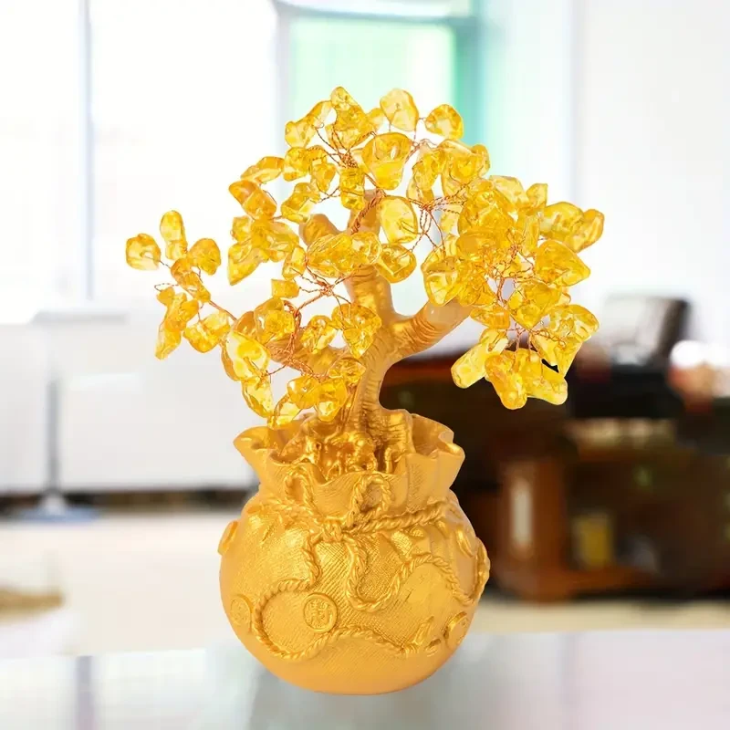 1pc Natural Crystal Lucky Tree