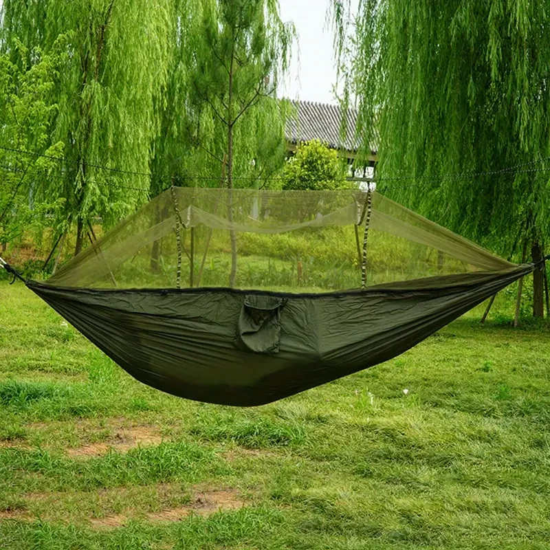 Double Hammock with Mosquito Net