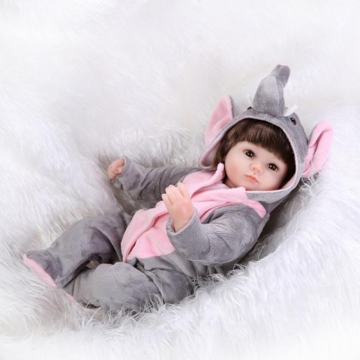 Simulation Cute Baby Toy Environmental Protection Soft Glue