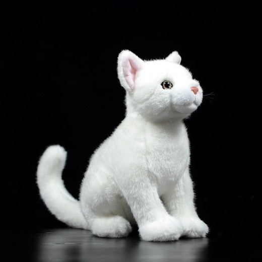 Simulation Kitty Plush Toy Cute Mandarin Duck Eyes