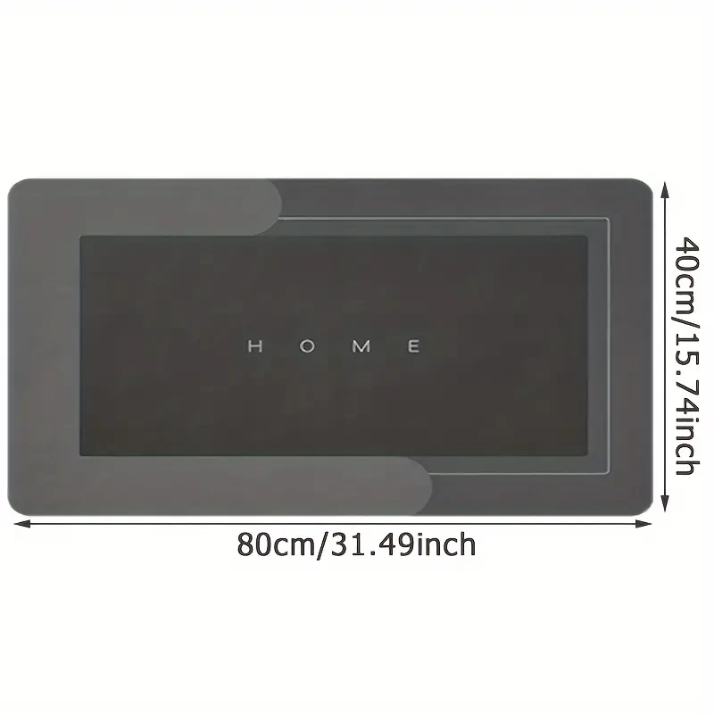 Ultra-Absorbent Diatomite Floor Mat